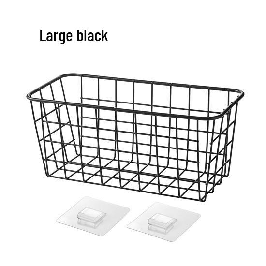 Настенная железная подвесная корзина для кухни/ванной комнаты - Органайзер для хранения без сверления
Настенная железная подвесная корзина для кухни/ванной комнаты - Органайзер для хранения без сверления