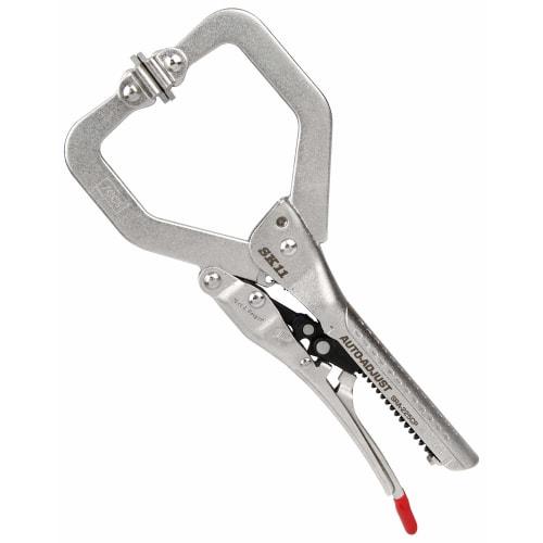 SK11 (SK11) Auto-adjust C type locking pliers Maximum opening 62mm Bore depth 57mm SRA-225CP 228mm with pad
SK11 (SK11) Auto-adjust C type locking pliers Maximum opening 62mm Bore depth 57mm SRA-225CP 228mm with pad