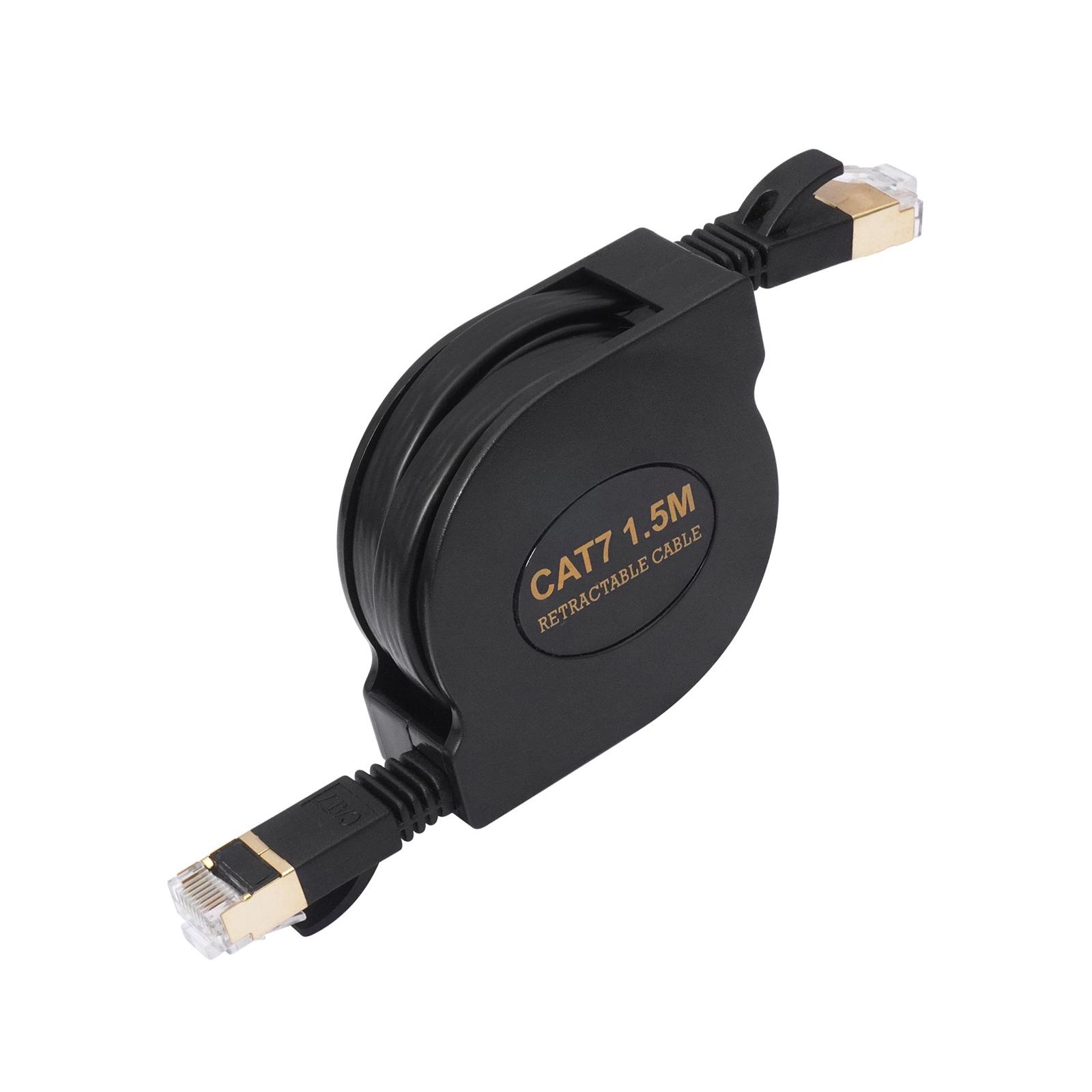 CAT7 Networking Cable 10Gbps Speed 600MHz Frequency Retractable Construction Plastic Texture Suitable for Office Use 1
CAT7 Networking Cable 10Gbps Speed 600MHz Frequency Retractable Construction Plastic Texture Suitable for Office Use 1