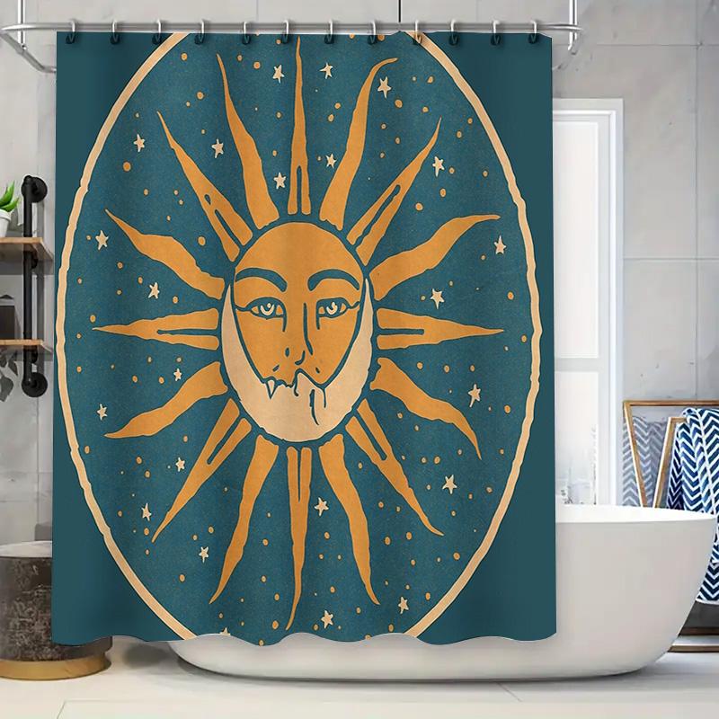 Moon Phase Shower Curtain Celestial Decor Washable Bathroom Curtain Vintage Space Theme Home Decor Artistic Wall Hanging Tapestr W60H190(CM)-1 Pcs
Moon Phase Shower Curtain Celestial Decor Washable Bathroom Curtain Vintage Space Theme Home Decor Artistic Wall Hanging Tapestr W60H190(CM)-1 Pcs