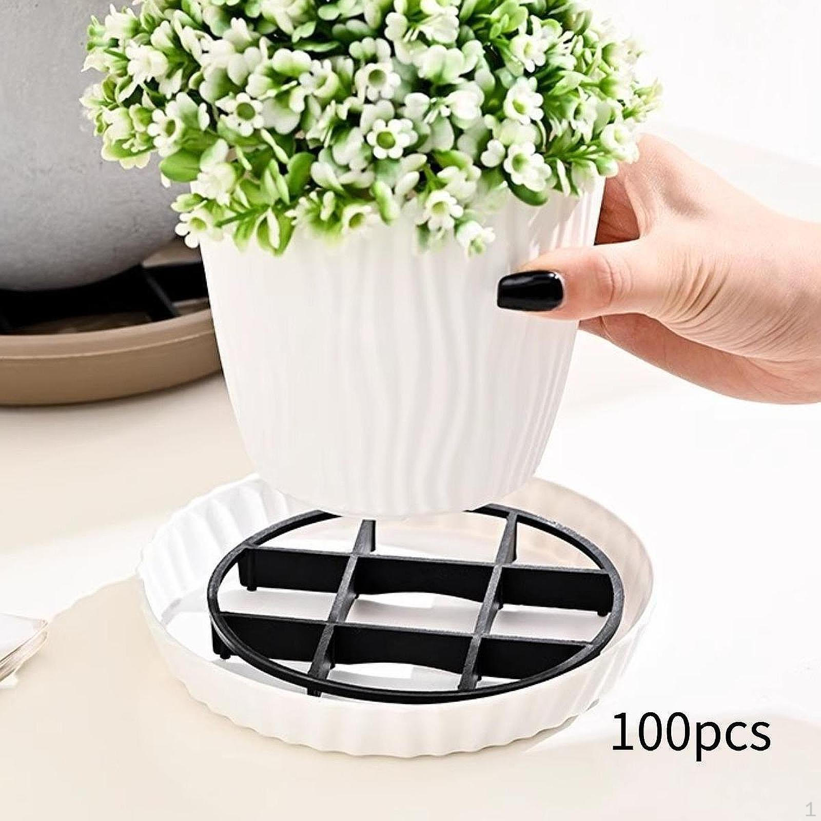 100x Plant Saucer Stand Lifter Bottom Drainer Breathable Black Planter Holder Support Drainage Rack
100x Plant Saucer Stand Lifter Bottom Drainer Breathable Black Planter Holder Support Drainage Rack
