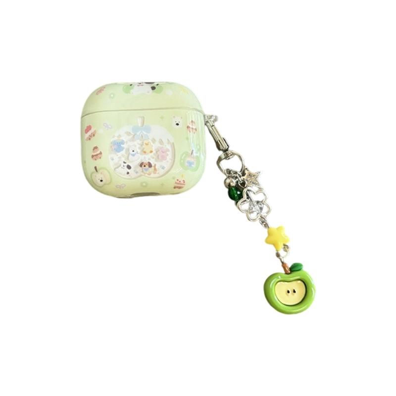 Cartoon Green Design Protective Case For AirPods4 Earbuds Shell With Detachable Keychain Precise Charging Port Access 1
Cartoon Green Design Protective Case For AirPods4 Earbuds Shell With Detachable Keychain Precise Charging Port Access 1