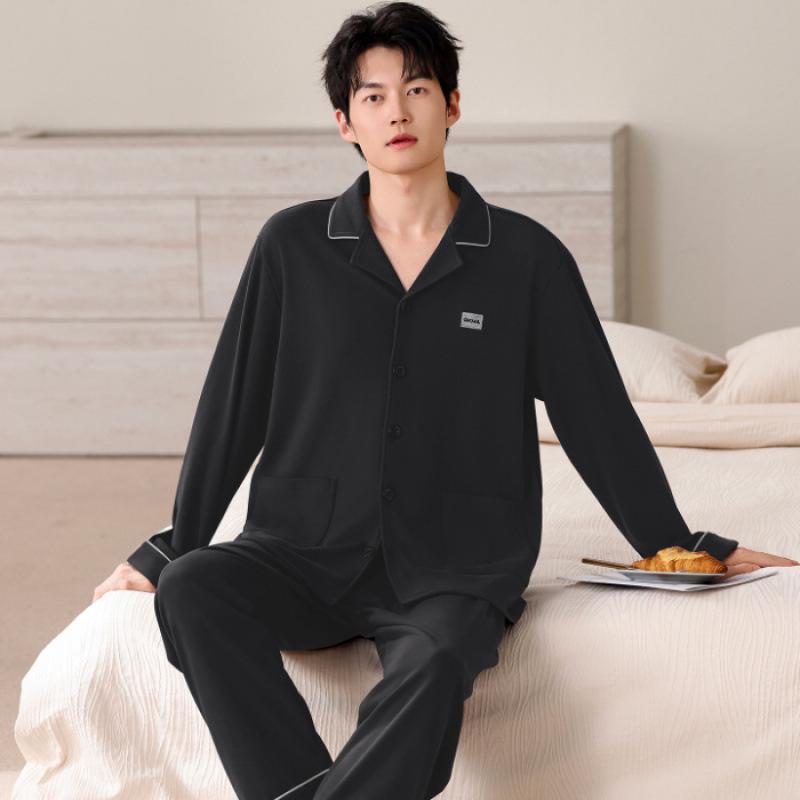 Men s Winter Warm Pajama Set - Long Sleeve, Long Pants, Turn-Down Collar, Cardigan Style, Suitable for Indoors and Outdoors. L
Men s Winter Warm Pajama Set - Long Sleeve, Long Pants, Turn-Down Collar, Cardigan Style, Suitable for Indoors and Outdoors. L