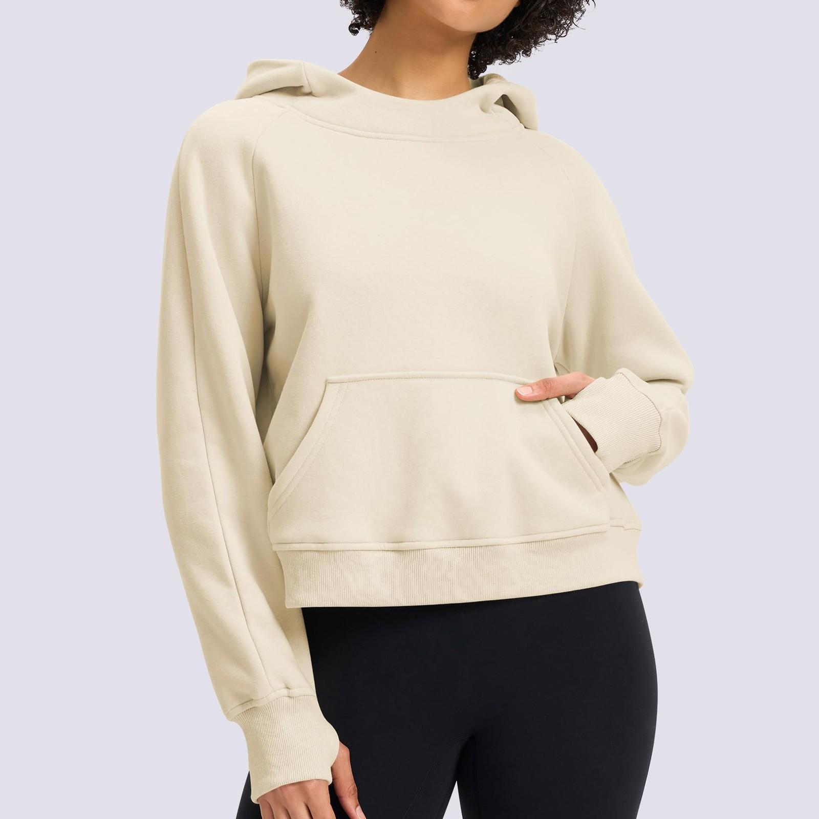 Женские укороченные толстовки с воротником-стойкой, осенняя толстовка для женщин с длинным рукавом S хаки
Женские укороченные толстовки с воротником-стойкой, осенняя толстовка для женщин с длинным рукавом S хаки