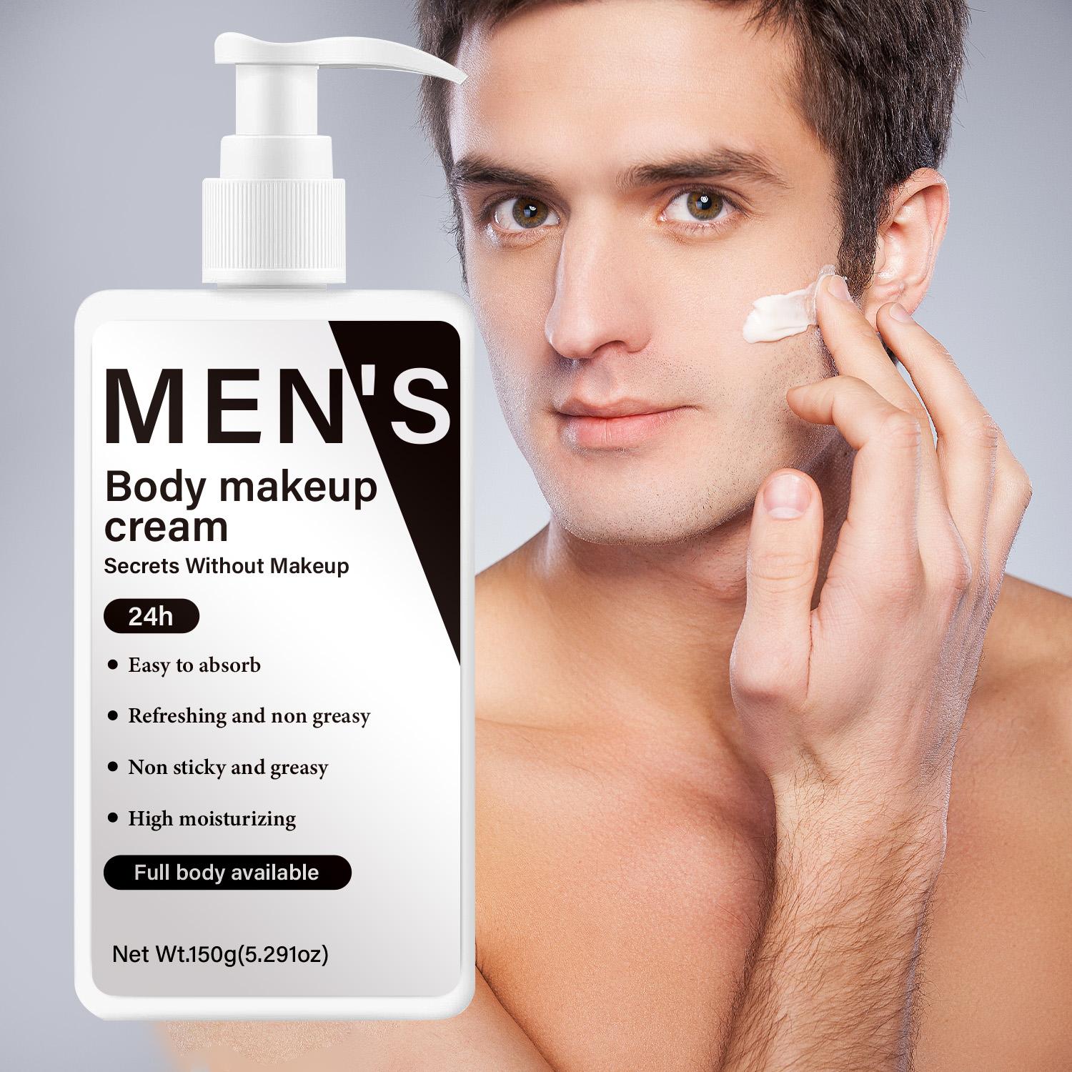 MEN’S Body Makeup Cream-Smooth And Easy To Push Envenly-Long Lasting Moisturization-Suitable For All Skin Types, 150ml
MEN’S Body Makeup Cream-Smooth And Easy To Push Envenly-Long Lasting Moisturization-Suitable For All Skin Types, 150ml