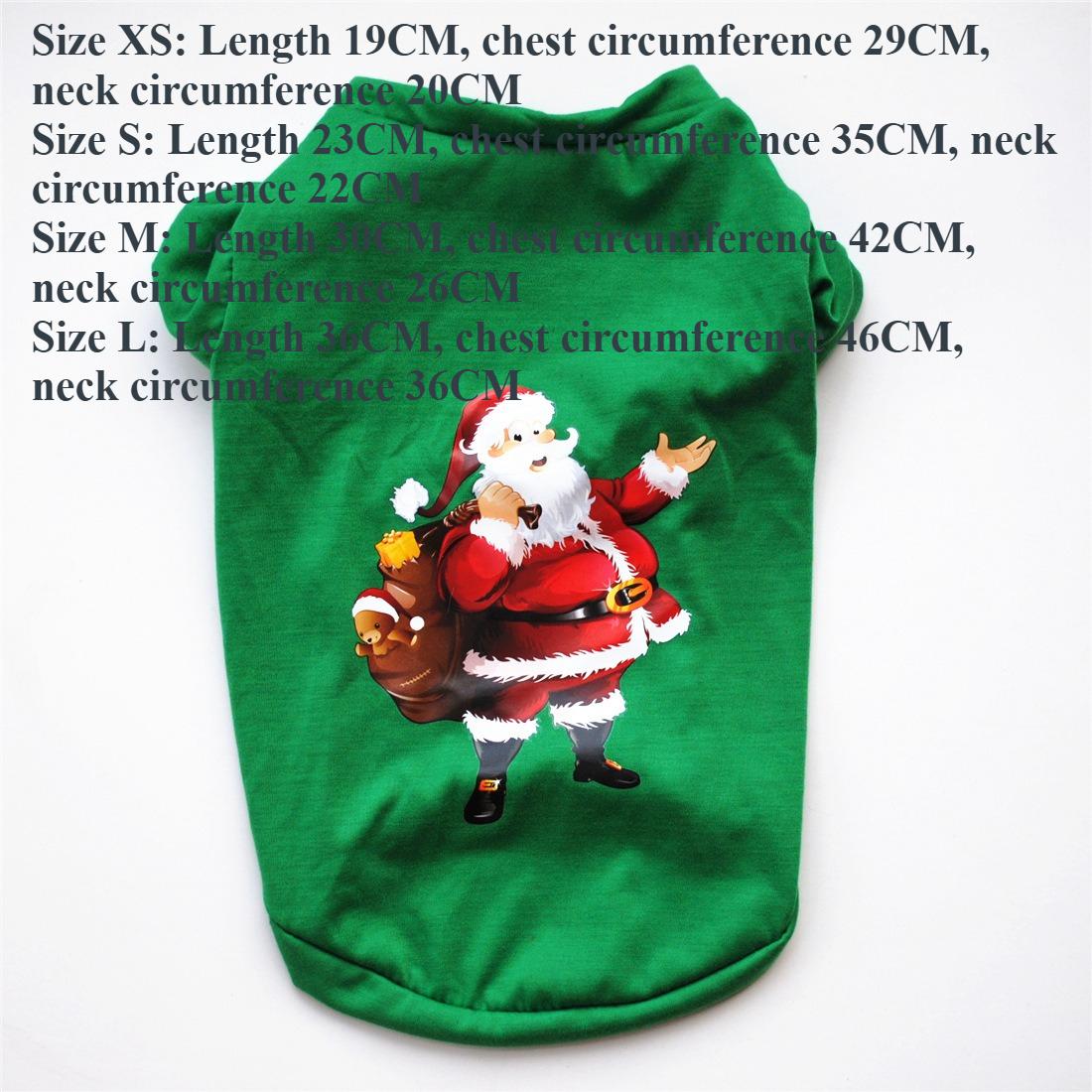 Christmas Dog Clothes Pets Dog Clothing for Small Medium Dogs Costume Chihuahua Pet Shirt Warm Dog Clothing YorkshireSanta Claus XS
Christmas Dog Clothes Pets Dog Clothing for Small Medium Dogs Costume Chihuahua Pet Shirt Warm Dog Clothing YorkshireSanta Claus XS