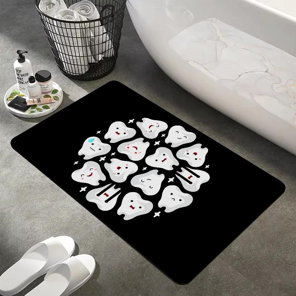 Teeth Diatomaceous Earth Small Carpet Children s Washbasin Bathroom Entrance Non Slip Mat Room Decoration Home Rug 40X60CM
Teeth Diatomaceous Earth Small Carpet Children s Washbasin Bathroom Entrance Non Slip Mat Room Decoration Home Rug 40X60CM