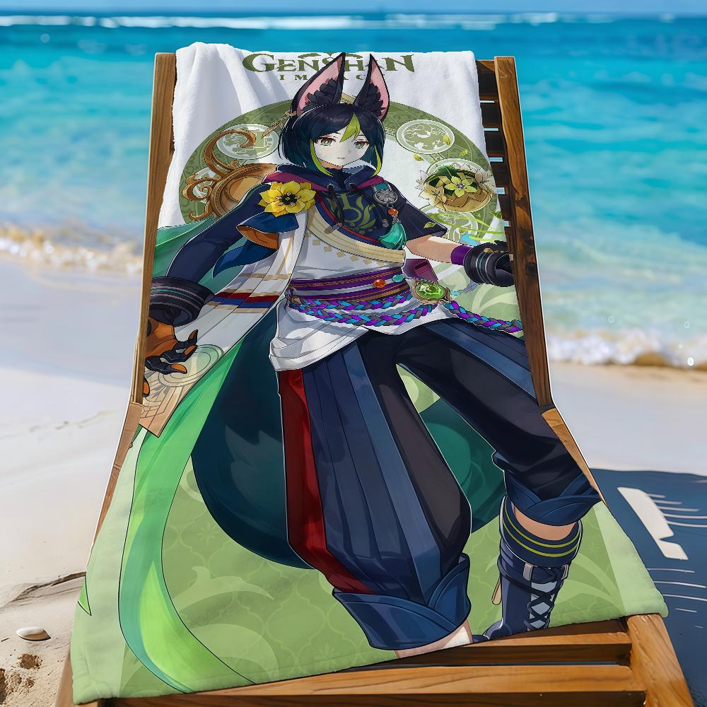 Tighnari Genshin Impact Game Towel Sports Quick Dry Travel Camping Gear Sandproof Soft Light Large Beach Towel W40*H60(CM)
Tighnari Genshin Impact Game Towel Sports Quick Dry Travel Camping Gear Sandproof Soft Light Large Beach Towel W40*H60(CM)