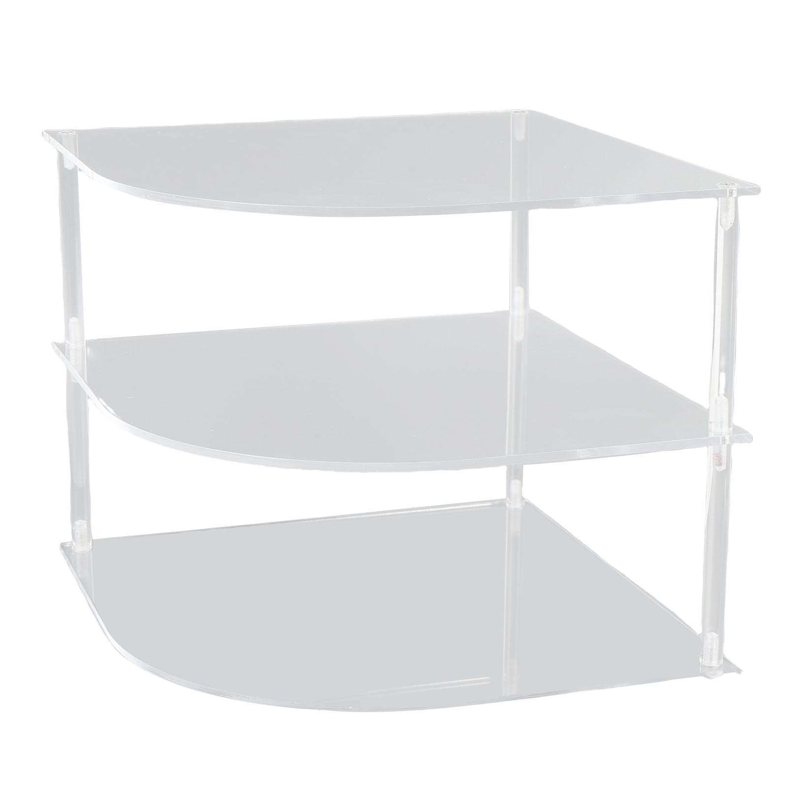 Акриловый органайзер-подставка для тарелок Прозрачная угловая полка 3-ярусная Экономия места в кухонном шкафу Хранение в ванной Маленькая полка
Акриловый органайзер-подставка для тарелок Прозрачная угловая полка 3-ярусная Экономия места в кухонном шкафу Хранение в ванной Маленькая полка