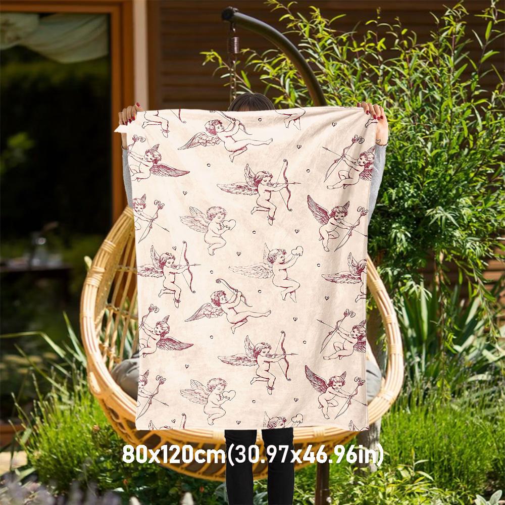 1pc cherub, love Outdoor Flannel Blanket Soft Warm All-Season Throw for Sofa Bed Car Camping Office, Cozy Gift Idea1214S 80x120cm(31x47inch)
1pc cherub, love Outdoor Flannel Blanket Soft Warm All-Season Throw for Sofa Bed Car Camping Office, Cozy Gift Idea1214S 80x120cm(31x47inch)