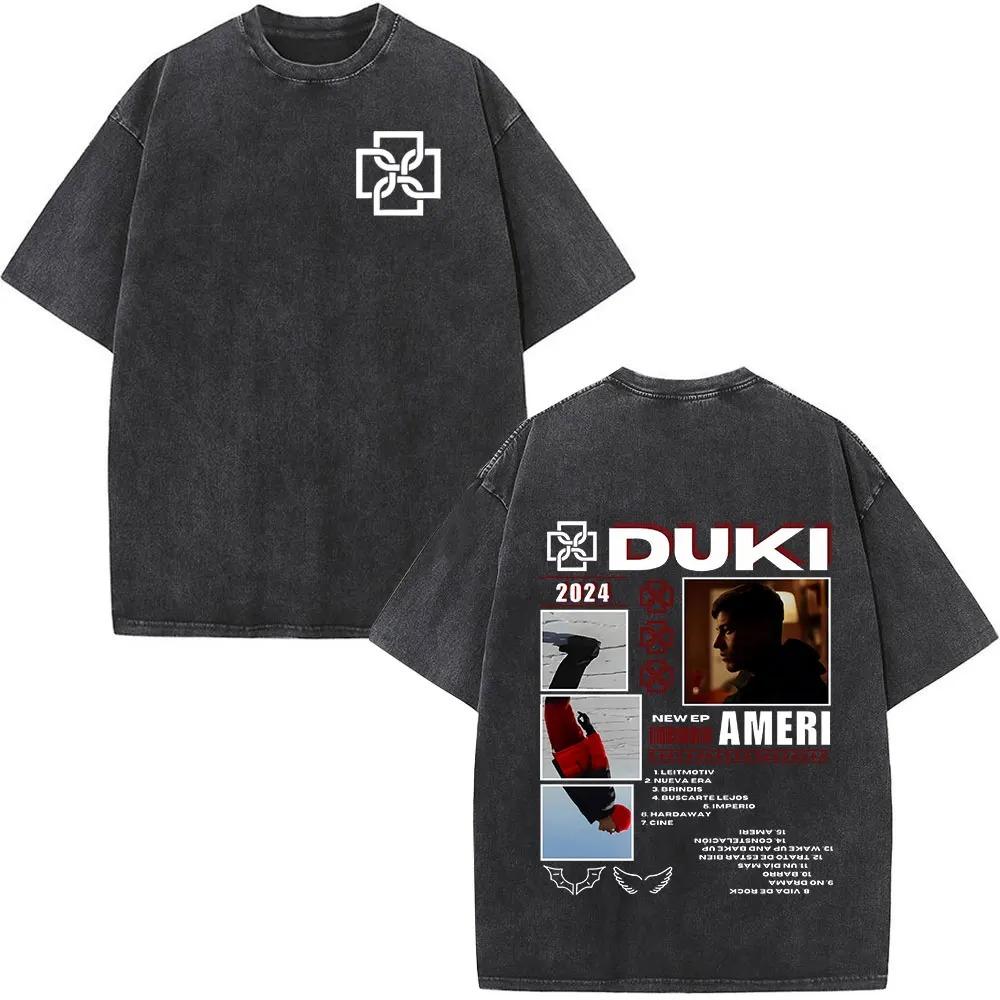 DUKI 2024 EP AMERI Оверсайз футболка с винтажной стиркой | Унисекс Streetwear Hip-Hop Мерч L
DUKI 2024 EP AMERI Оверсайз футболка с винтажной стиркой | Унисекс Streetwear Hip-Hop Мерч L