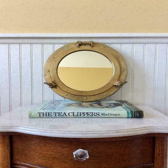 Винтажный морской иллюминатор 29,21 см
Винтажный морской иллюминатор 29,21 см