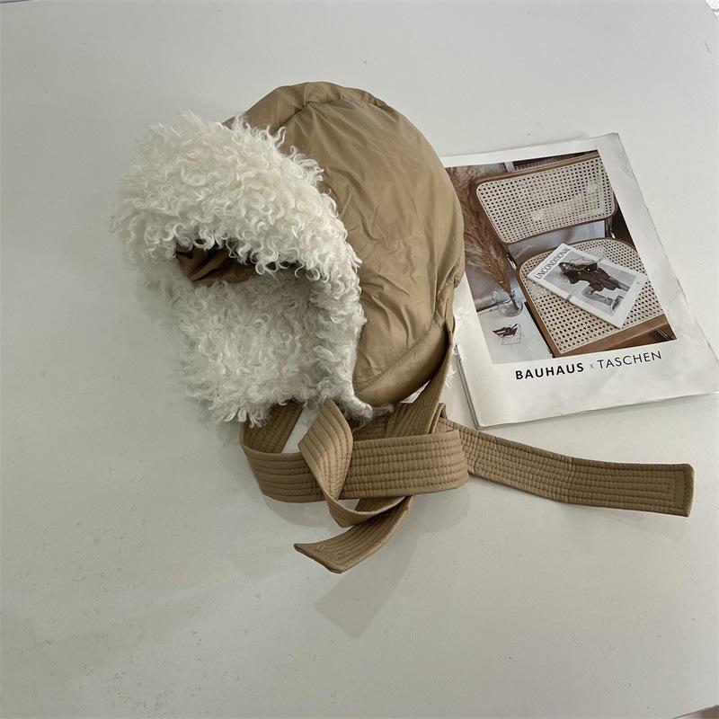 Vintage lamb wool cycling down cotton strap Lei Feng hat women s ear protection hat versatile thermal ski flying hat M(56-58cm) хакі
Vintage lamb wool cycling down cotton strap Lei Feng hat women s ear protection hat versatile thermal ski flying hat M(56-58cm) хакі