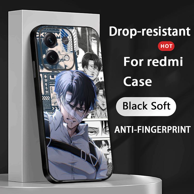 Чехол для телефона с крутым аниме-рисунком Леви Аккермана Для Redmi Note 14 13 12 11 Pro Plus S 5G 14C A3 Мягкий черный чехол для телефона Redmi Note 13 Pro 5G
Чехол для телефона с крутым аниме-рисунком Леви Аккермана Для Redmi Note 14 13 12 11 Pro Plus S 5G 14C A3 Мягкий черный чехол для телефона Redmi Note 13 Pro 5G