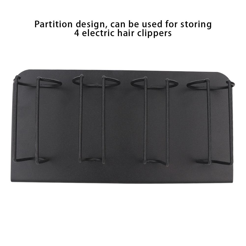 4 Slots Stainless Steel Electric Hair Clipper Storage Rack Hair Cutter Trimmer Holder Stand BlackBlack
4 Slots Stainless Steel Electric Hair Clipper Storage Rack Hair Cutter Trimmer Holder Stand BlackBlack