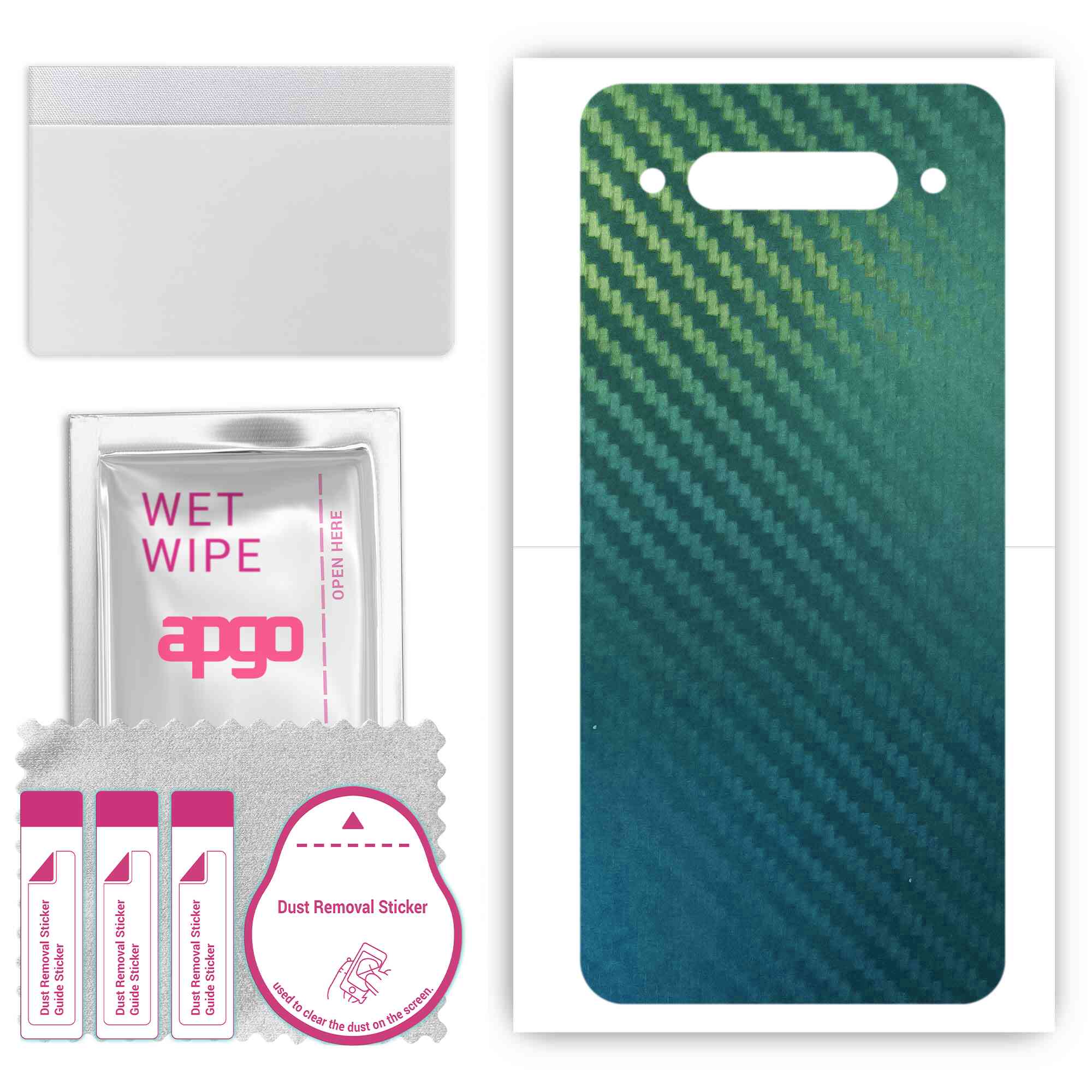 apgo Захисна наклейка для задньої панелі, сумісна з ZTE nubia Z20, Wrap Film, Foil, Vinyl - Pattern Carbon Chameleon CAKA1
apgo Захисна наклейка для задньої панелі, сумісна з ZTE nubia Z20, Wrap Film, Foil, Vinyl - Pattern Carbon Chameleon CAKA1