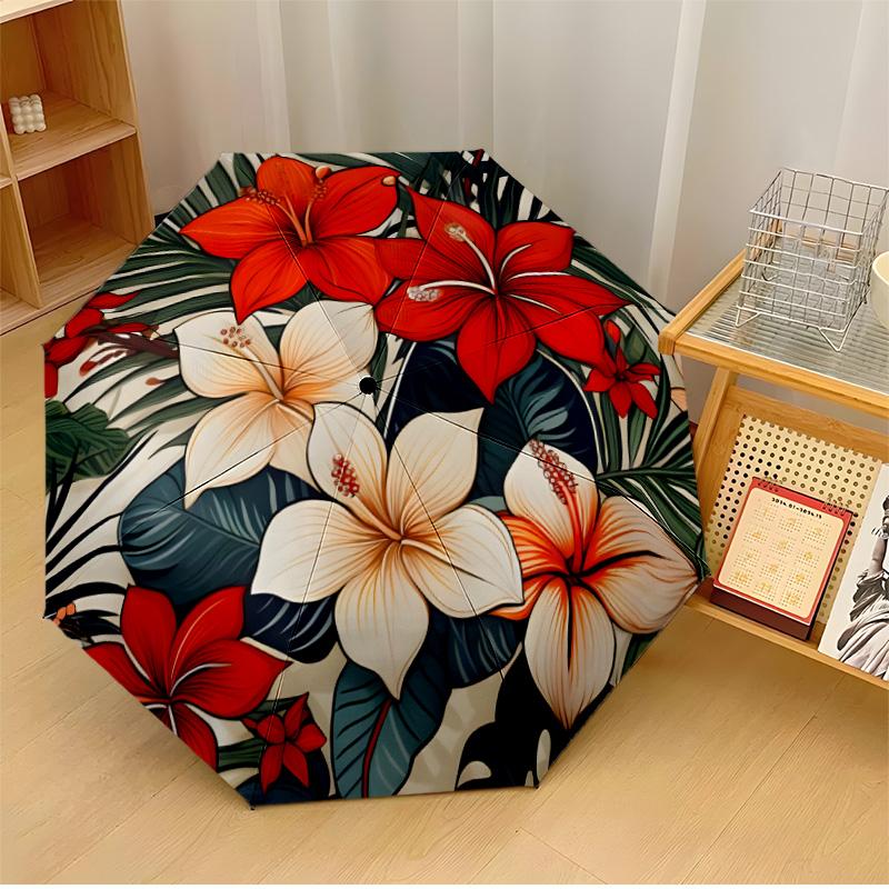 Flower Hodgepodge a Theme Automatic Umbrella Compact 8-Rib Design Sturdy Construction Durable Umbrella Stylish Accessory
Flower Hodgepodge a Theme Automatic Umbrella Compact 8-Rib Design Sturdy Construction Durable Umbrella Stylish Accessory