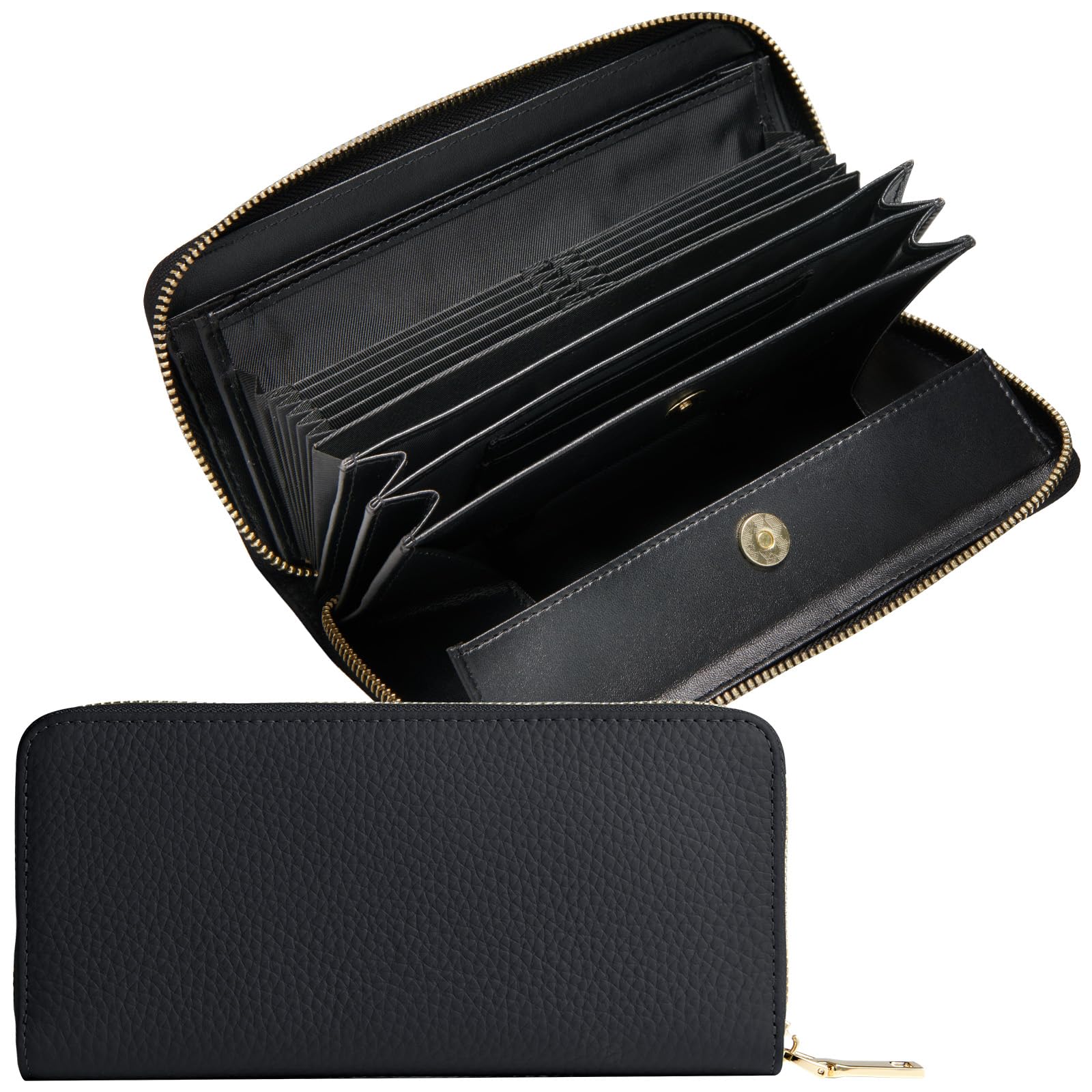 NEESE Long Wallet with Coin Automatically Separates Receipts and Genuine Leather Coin Wallet for Gold Large Day Gift Sorting, Coins, Box-Shaped Case,
NEESE Long Wallet with Coin Automatically Separates Receipts and Genuine Leather Coin Wallet for Gold Large Day Gift Sorting, Coins, Box-Shaped Case,