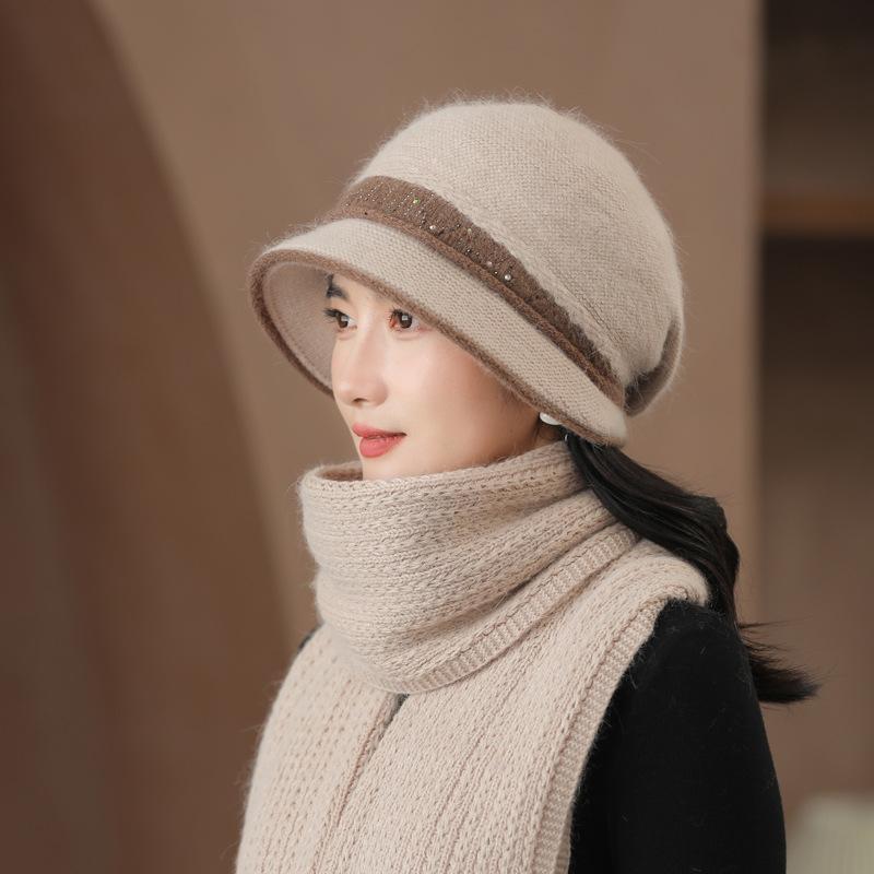 Dai Qifang rabbit fur knitted hat women s autumn and winter cold-proof and warm wool hat big head circumference middle-aged and elderly basin hat бежевий
Dai Qifang rabbit fur knitted hat women s autumn and winter cold-proof and warm wool hat big head circumference middle-aged and elderly basin hat бежевий