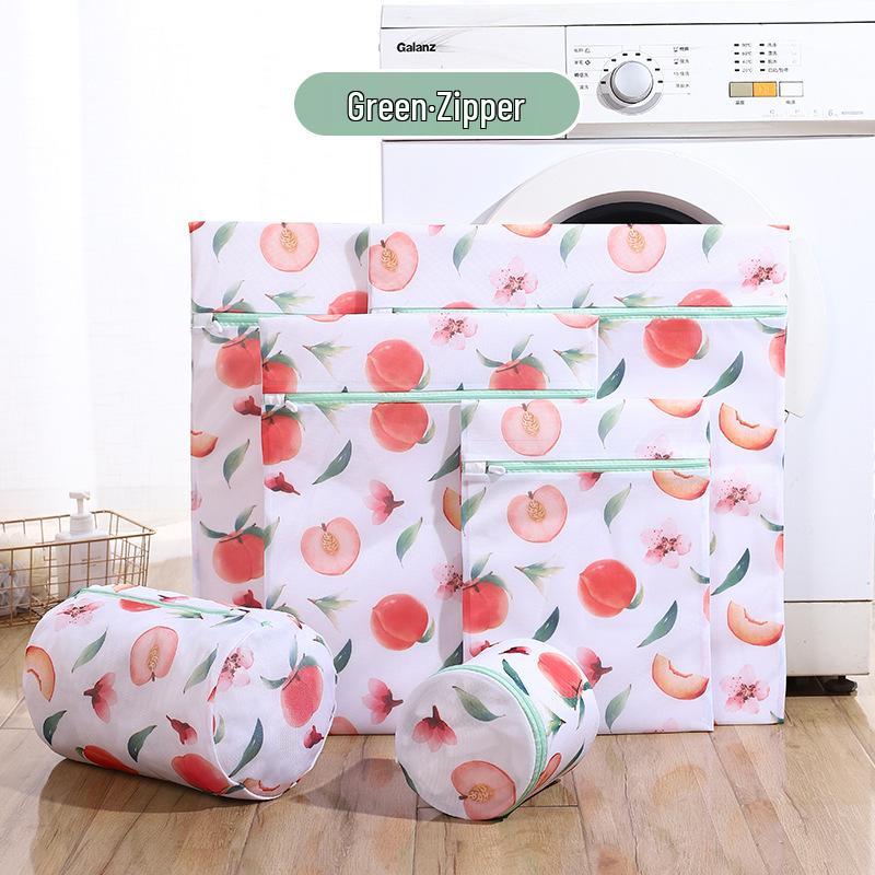 Сетчатый мешок для стирки нижнего белья и бюстгальтеров с принтом персика, предотвращающий спутывание 30*40 cm
Сетчатый мешок для стирки нижнего белья и бюстгальтеров с принтом персика, предотвращающий спутывание 30*40 cm