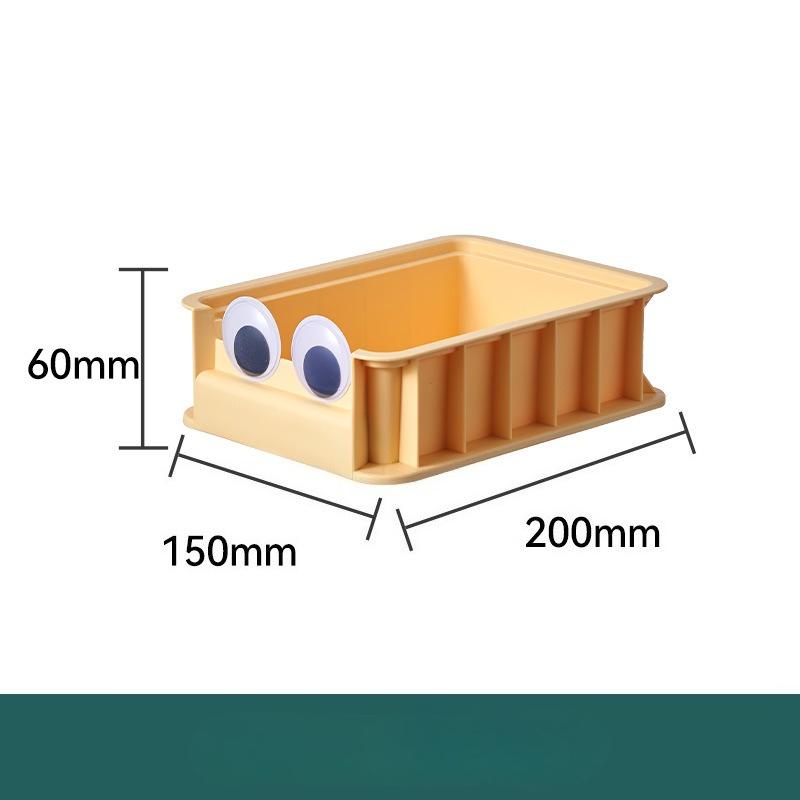 Creative Plastic Organizer Storage Box DIY Big Eyed Sundries Makeup Stackable Parts Box Student Stationery Organizer Storage Box
Creative Plastic Organizer Storage Box DIY Big Eyed Sundries Makeup Stackable Parts Box Student Stationery Organizer Storage Box