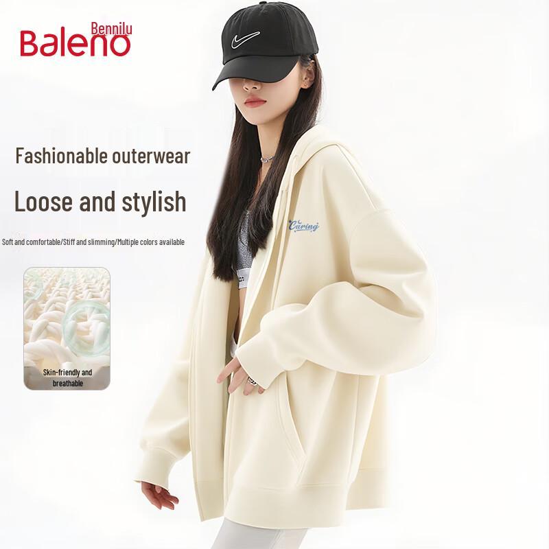 Baleno Women s American Retro Oversized Hooded Sweatshirt Jacket 2XL
Baleno Women s American Retro Oversized Hooded Sweatshirt Jacket 2XL