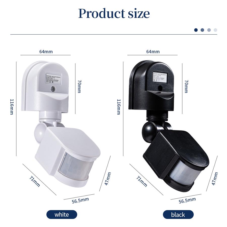 AC 110-240V DC 12V Motion Sensor Switch Human Body Infrared Induction Movement Detector Automatic Time Delay Home Light Switch
AC 110-240V DC 12V Motion Sensor Switch Human Body Infrared Induction Movement Detector Automatic Time Delay Home Light Switch