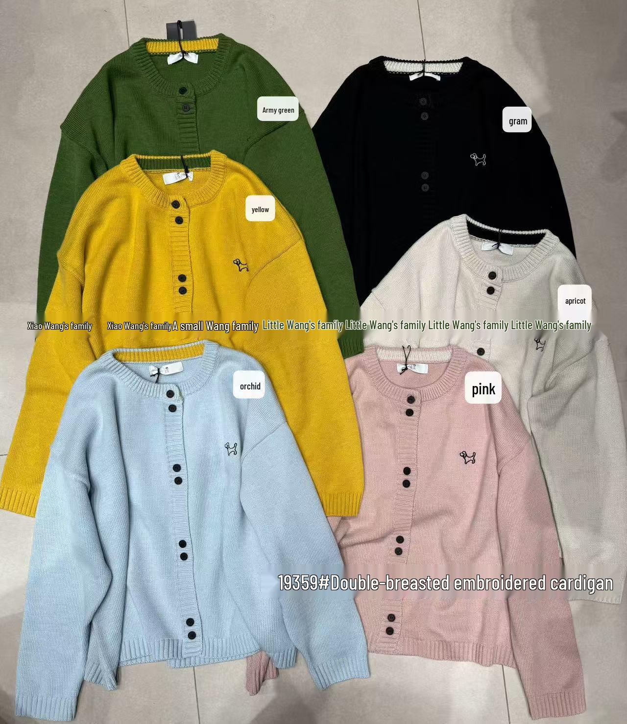 **Вязаный кардиган в корейском стиле оверсайз с вышивкой, весна 19359** One Size армия зеленый
**Вязаный кардиган в корейском стиле оверсайз с вышивкой, весна 19359** One Size армия зеленый