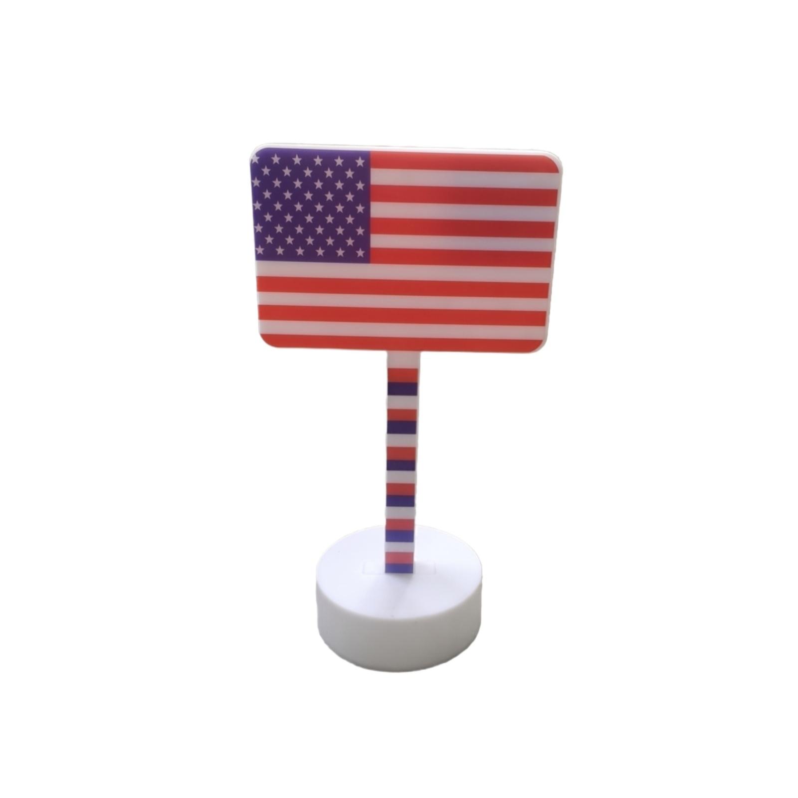 Rectangular Tabletop Decorative Flag with Stand for Home Office Event Display Durable Material Simple Design One Size
Rectangular Tabletop Decorative Flag with Stand for Home Office Event Display Durable Material Simple Design One Size