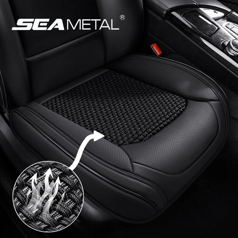SEAMETAL Leather Car Seat Cover Luxury Front Seat Protection Cushion Driver Seat Mat 1pc 1pc front seat
SEAMETAL Leather Car Seat Cover Luxury Front Seat Protection Cushion Driver Seat Mat 1pc 1pc front seat