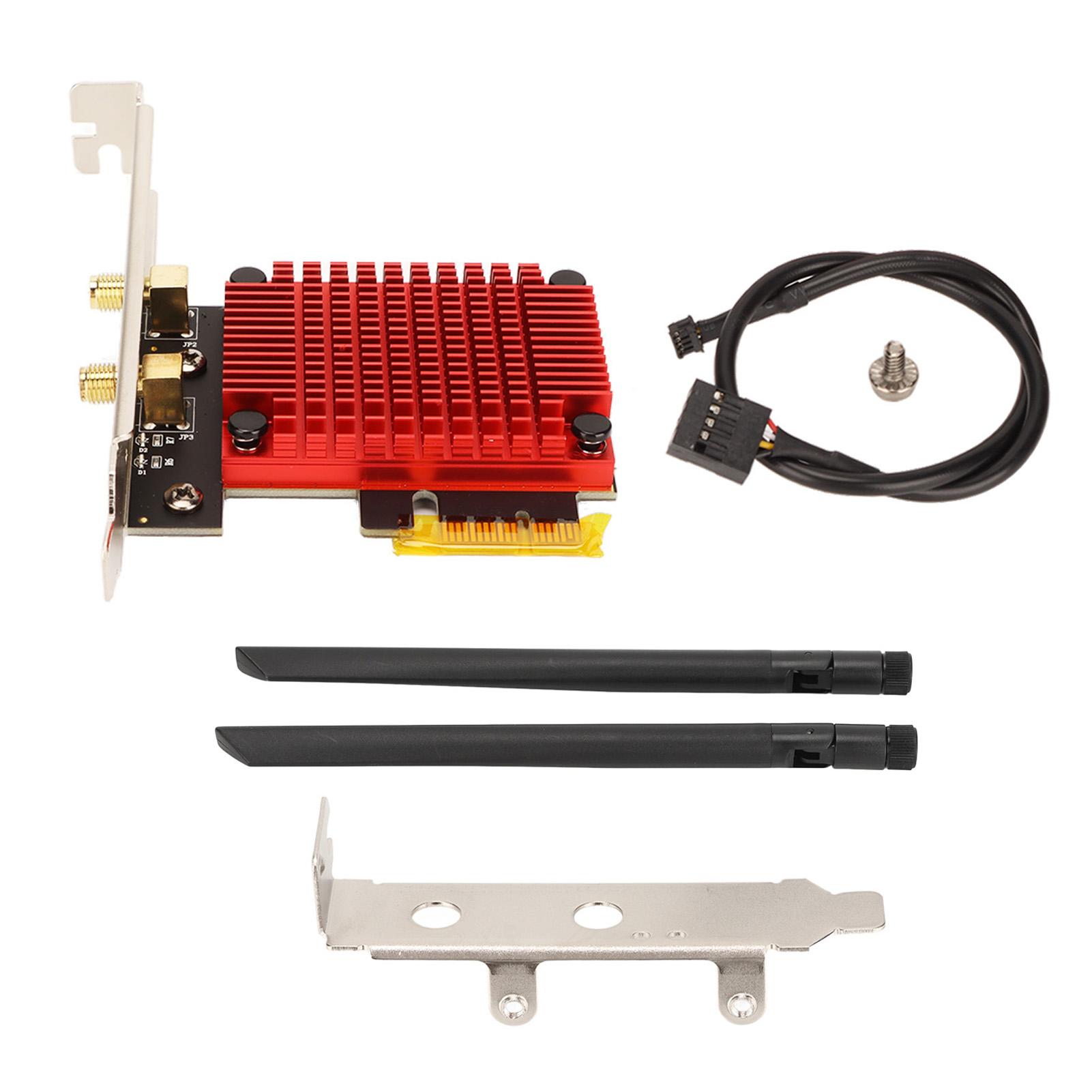Wireless Network Card High Speed Duan Band 8dBi Antenna Stable Transmission WiFi NetworkAdapter
Wireless Network Card High Speed Duan Band 8dBi Antenna Stable Transmission WiFi NetworkAdapter