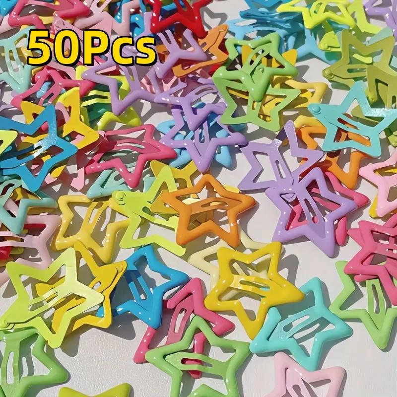 50Pcs Star-Shaped Alloy Hair Clips Elegant Retro Style Lightweight Hollow-Out Design Hair Accessories for Daily Wear Styling
50Pcs Star-Shaped Alloy Hair Clips Elegant Retro Style Lightweight Hollow-Out Design Hair Accessories for Daily Wear Styling