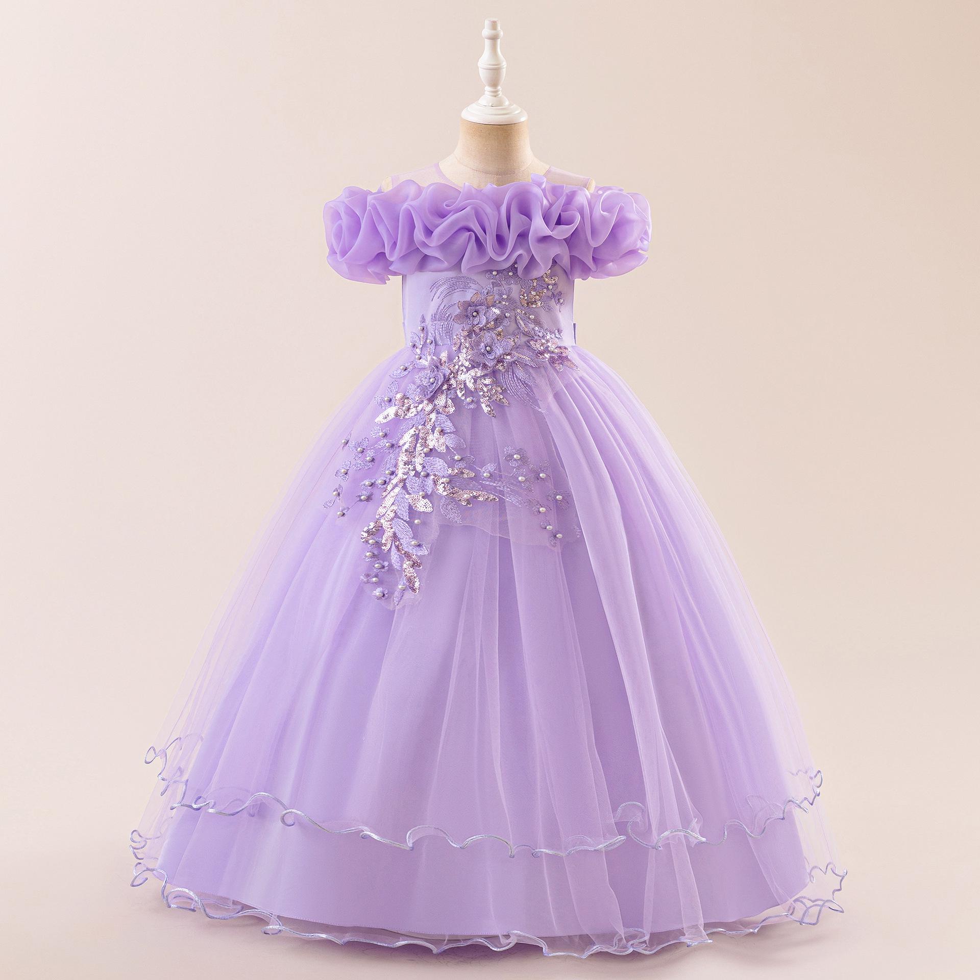 Детское платье принцессы из тюля с открытыми плечами для свадеб, банкетов, выступлений на фортепиано и вечеринок 130cm/8Y светло-фиолетовый
Детское платье принцессы из тюля с открытыми плечами для свадеб, банкетов, выступлений на фортепиано и вечеринок 130cm/8Y светло-фиолетовый