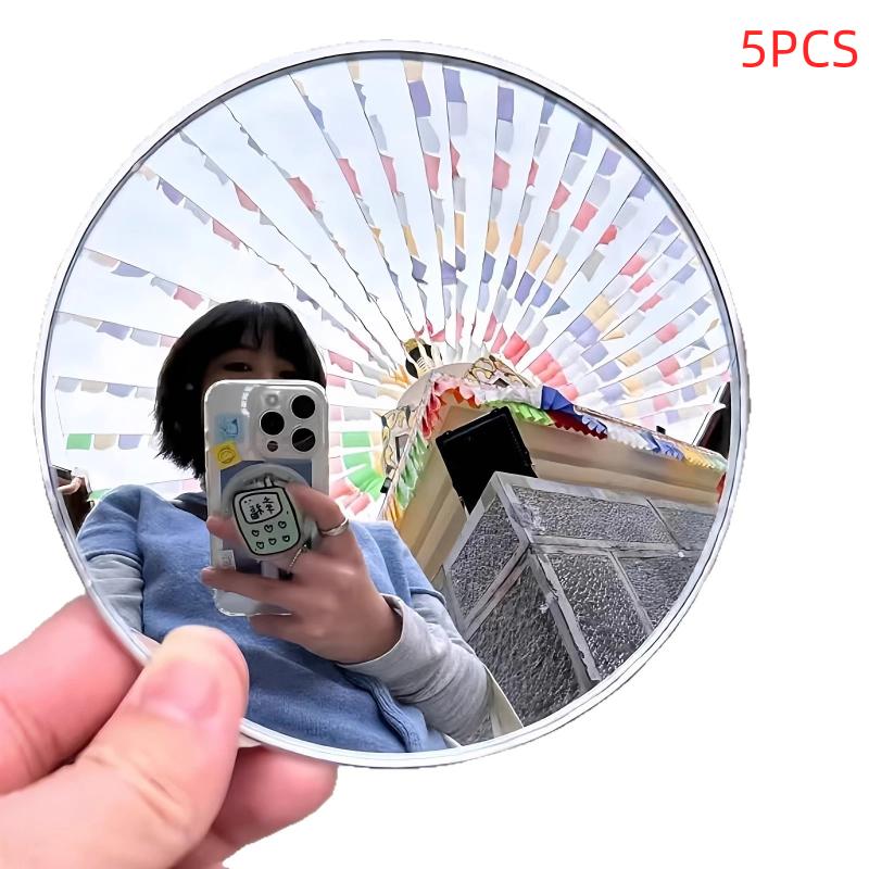 5Cm Handheld Selfie Mirror Portable Round Reflection Convex Mirrors For Photography Prop Vlogging Traveling Supplies Accessories 5PCS
5Cm Handheld Selfie Mirror Portable Round Reflection Convex Mirrors For Photography Prop Vlogging Traveling Supplies Accessories 5PCS