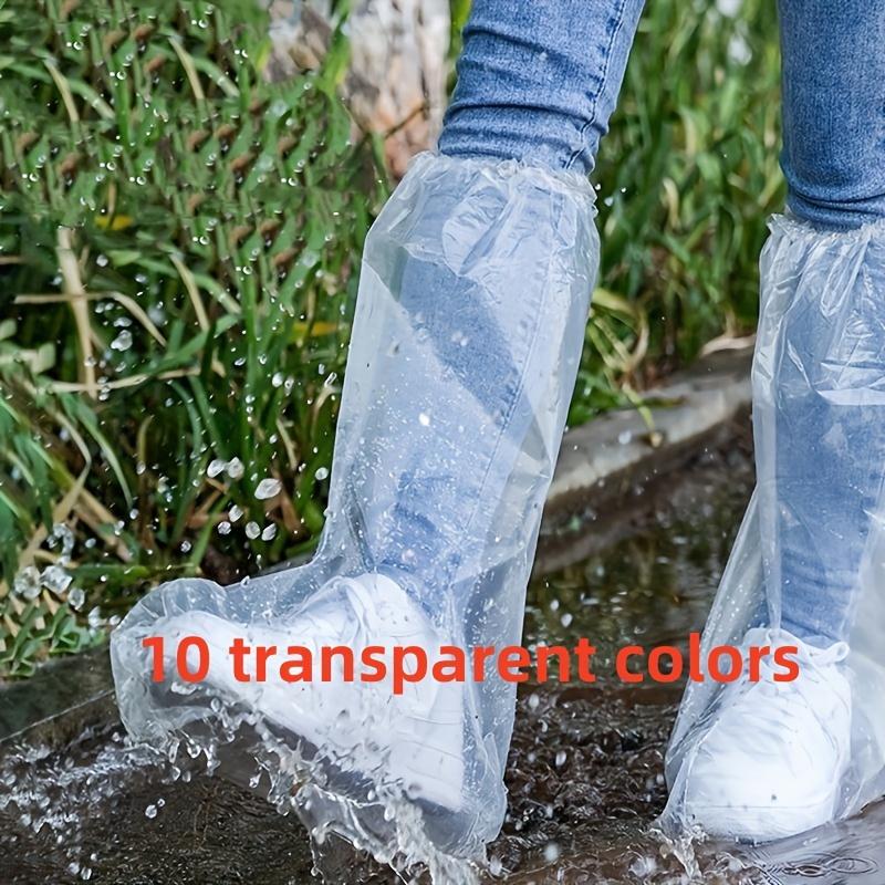 30Pcs Disposable Rain Shoe Covers Waterproof Non-Slip Transparent Plastic Outdoor Thickened Wear-Resistant Isolation Foot Covers
30Pcs Disposable Rain Shoe Covers Waterproof Non-Slip Transparent Plastic Outdoor Thickened Wear-Resistant Isolation Foot Covers