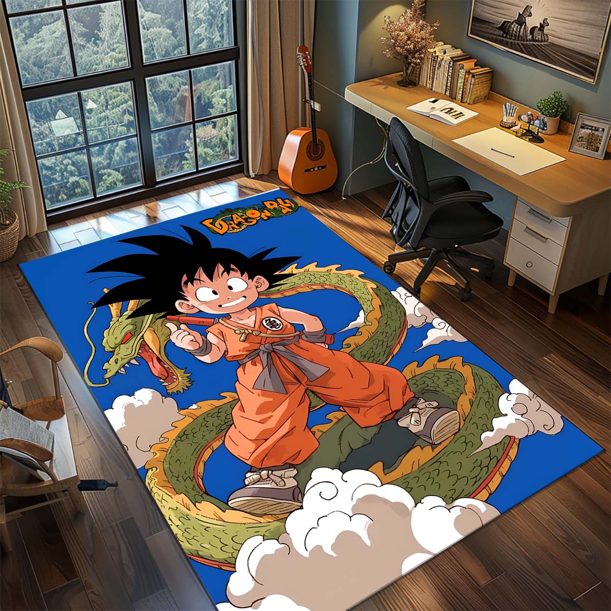 Dragon Ball Goku Anime Rug Carpet Large Area Rug Non Slip Washable Floor Mat Gamer Room Bedroom Home Decor -QJY 60x90cm
Dragon Ball Goku Anime Rug Carpet Large Area Rug Non Slip Washable Floor Mat Gamer Room Bedroom Home Decor -QJY 60x90cm