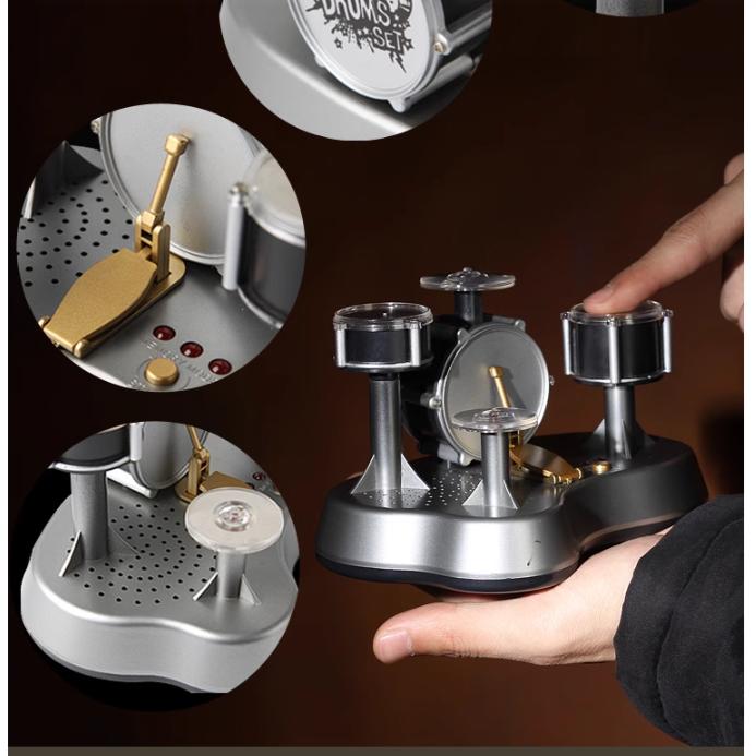 Креативная мини-установка для барабанов с сенсорным управлением, 16x10x10см
Креативная мини-установка для барабанов с сенсорным управлением, 16x10x10см