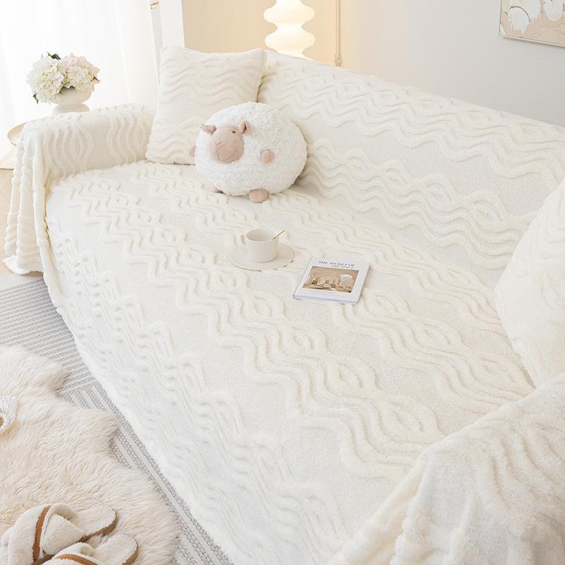 Зимний теплый удобный хлопковый бархатный диванный чехол Ins Style Cream Style нескользящий статический диванный чехол All-Inclusive Universal Cover 180*130cm
Зимний теплый удобный хлопковый бархатный диванный чехол Ins Style Cream Style нескользящий статический диванный чехол All-Inclusive Universal Cover 180*130cm