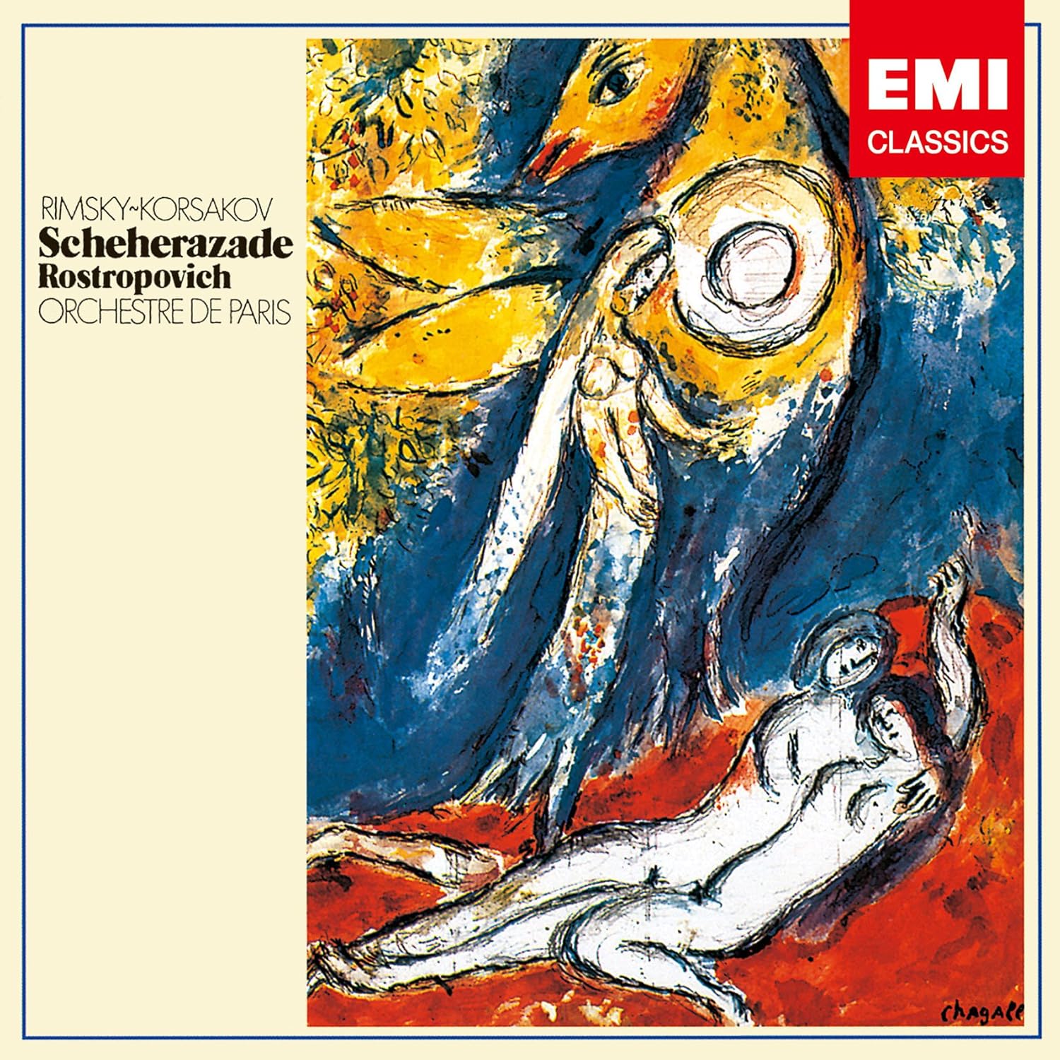 CD MSTISLAV ROSTROPOVICH - R. Korsakov: Symphonic Suite Scheh TOCE14244 Japan ObiClassical Used
CD MSTISLAV ROSTROPOVICH - R. Korsakov: Symphonic Suite Scheh TOCE14244 Japan ObiClassical Used
