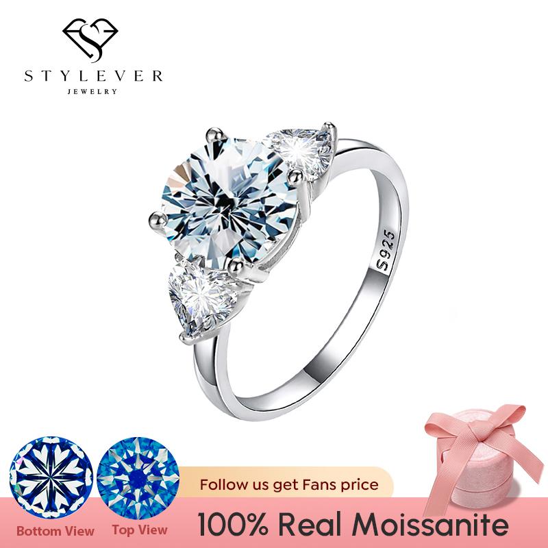 Stylever блестящие 3CT большие кольца с муассанитом для женщин двойное сердце циркон стерлингового серебра 925 пробы роскошные ювелирные украшения для помолвки
Stylever блестящие 3CT большие кольца с муассанитом для женщин двойное сердце циркон стерлингового серебра 925 пробы роскошные ювелирные украшения для помолвки