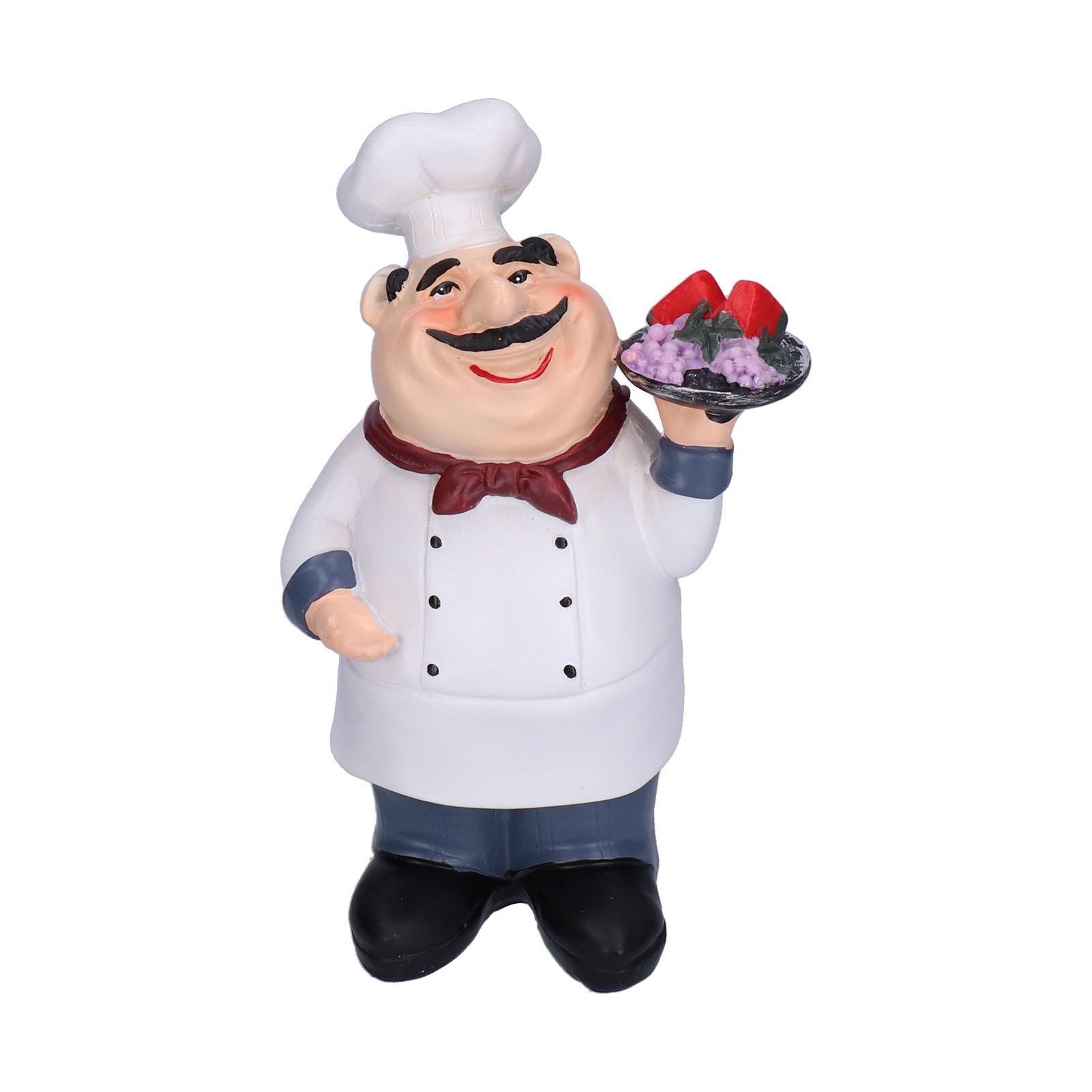 Chef Figurine Decor Home Decorations Crafts for Coffee Shop Kitchen Dining Room Living Room
Chef Figurine Decor Home Decorations Crafts for Coffee Shop Kitchen Dining Room Living Room