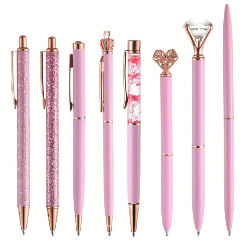 Diamond Ballpoint Pen Set - Cute Cartoon Office & Gift Pens Bullet 0.7 mm рожевий
Diamond Ballpoint Pen Set - Cute Cartoon Office & Gift Pens Bullet 0.7 mm рожевий