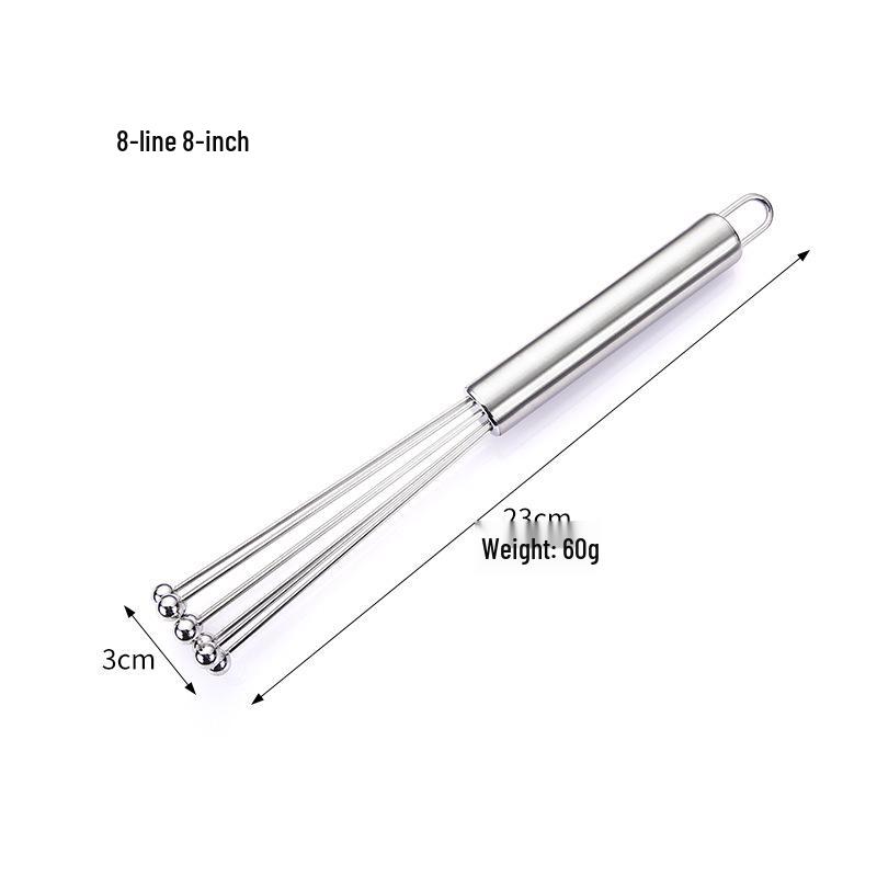 10 & 12 Stainless Steel Wire Whisk Handheld Egg Beater for Baking
10 & 12 Stainless Steel Wire Whisk Handheld Egg Beater for Baking