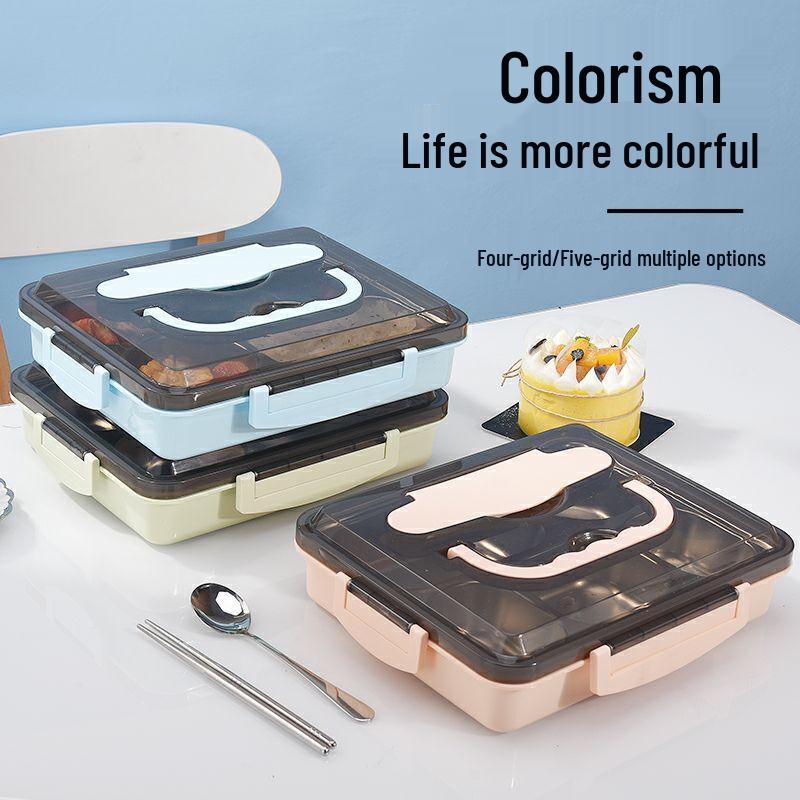 Sigang Portable Divided Lunch Box with Handle
Sigang Portable Divided Lunch Box with Handle