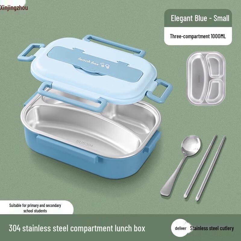 Insulated Multi-Compartment Bento Lunch Box
Insulated Multi-Compartment Bento Lunch Box