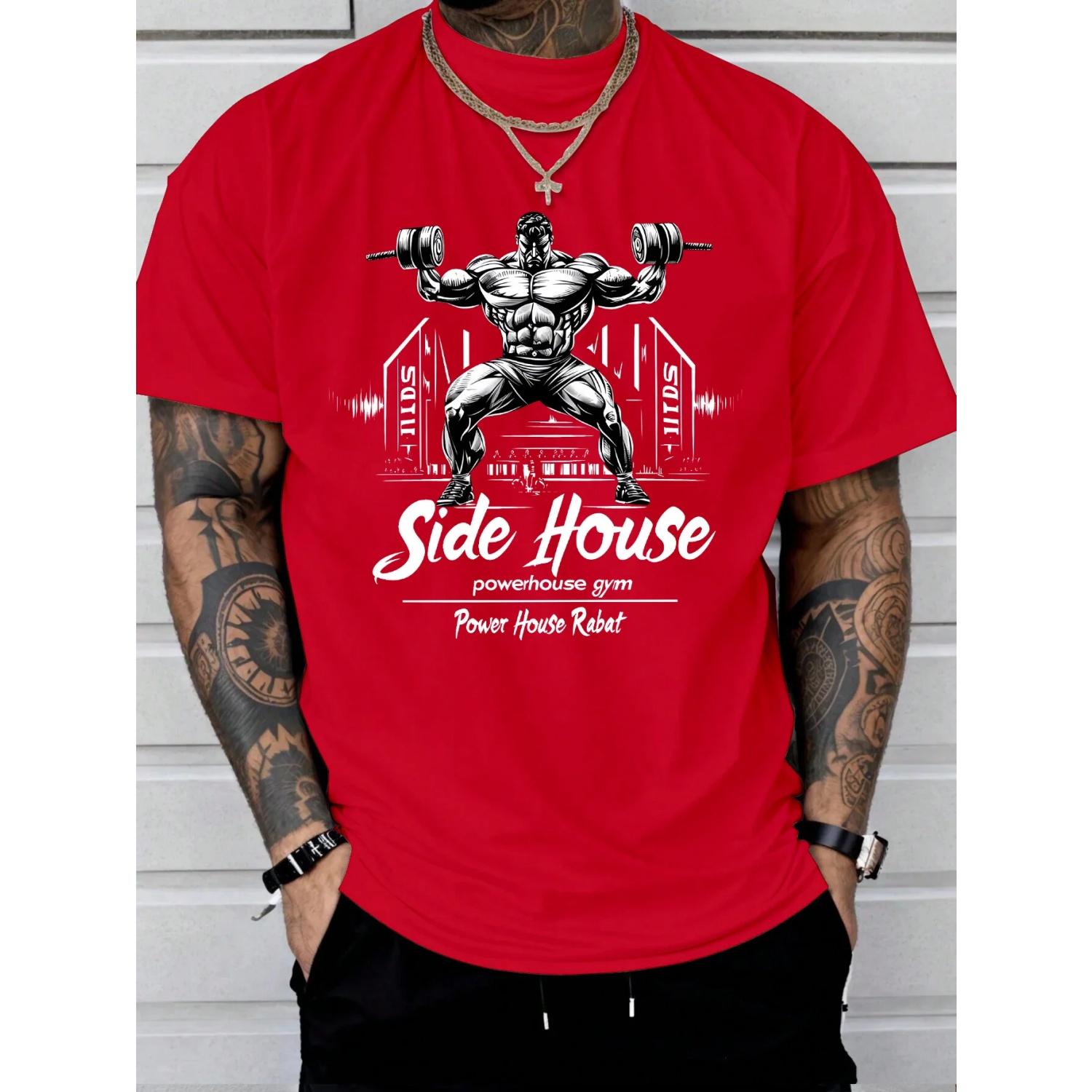 Muscular Man Red Cotton TShirt Casual Streetwear Style Fitness Gym Workout Graphic Tee Men Workout Gear S чёрный
Muscular Man Red Cotton TShirt Casual Streetwear Style Fitness Gym Workout Graphic Tee Men Workout Gear S чёрный