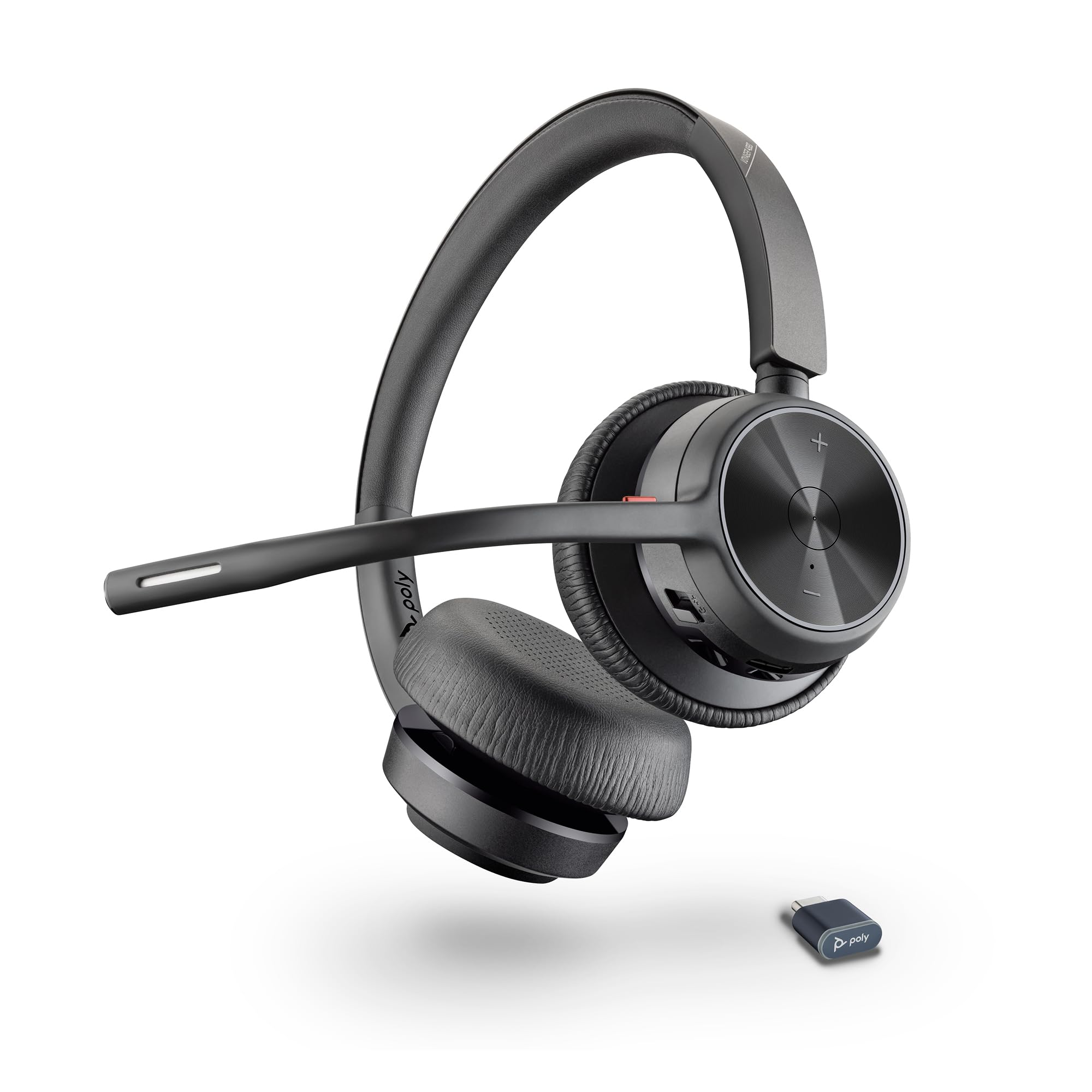 Беспроводная гарнитура Poly Voyager 4320 Bluetooth Dongle В комплекте с микрофоном с функцией шумоподавления В комплекте Легкие беспроводные наушники от производителя года выпуска чёрный
Беспроводная гарнитура Poly Voyager 4320 Bluetooth Dongle В комплекте с микрофоном с функцией шумоподавления В комплекте Легкие беспроводные наушники от производителя года выпуска чёрный