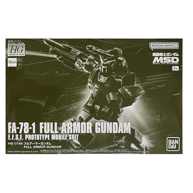 bandai gundam The Origin HG 1/144 FA-78-1 полная броня gundam EFSF. PROTOYEPE Мобильный костюм Гандам MSD (Мобильный костюм Дискавери)
bandai gundam The Origin HG 1/144 FA-78-1 полная броня gundam EFSF. PROTOYEPE Мобильный костюм Гандам MSD (Мобильный костюм Дискавери)