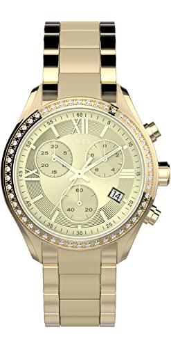 Часы Timex Women s Standard Chronograph 38 мм – двухцветный корпус, двухцветный циферблат, двухцветный браслет, золотой тон, браслет
Часы Timex Women s Standard Chronograph 38 мм – двухцветный корпус, двухцветный циферблат, двухцветный браслет, золотой тон, браслет