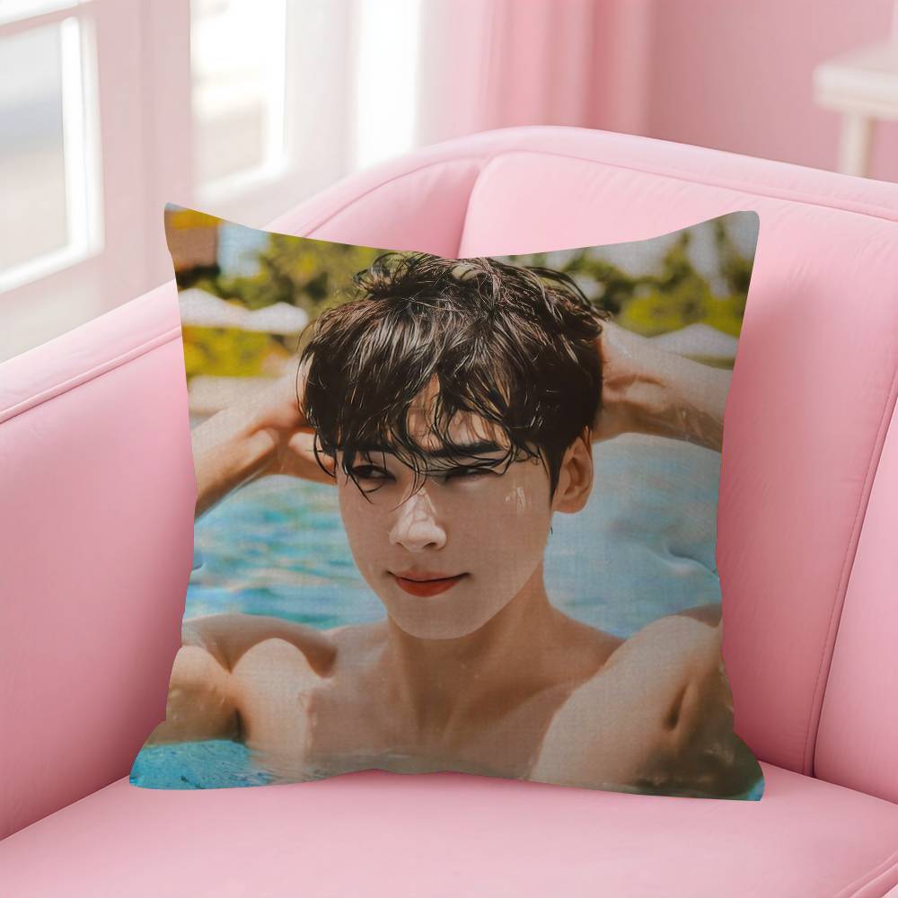 Singer Cha ido EunWoo Cushion Cover Pillow Cover Decor Pillowcase Printed Cushion Case for Couch 30x30 cm
Singer Cha ido EunWoo Cushion Cover Pillow Cover Decor Pillowcase Printed Cushion Case for Couch 30x30 cm